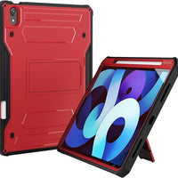 ExoGurad for iPad Air 4th Generation Case with Pencil Holder, Heavy Duty Full Body Protective Cover 10. 9 Inch Case with Built-in Screen Protector and Kickstand