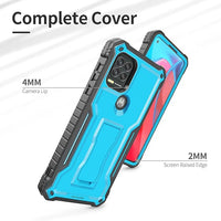 ExoGuard for Moto G Stylus 5G Case, Rubber Shockproof Full-Body Cover Case Built-in Screen Protector and Kickstand Compatible with Moto G Stylus 5G Phone