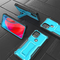 ExoGuard for Moto G Stylus 5G Case, Rubber Shockproof Full-Body Cover Case Built-in Screen Protector and Kickstand Compatible with Moto G Stylus 5G Phone