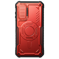 ExoGuard for Samsung Galaxy A15 Case with Screen Protector, Rubber Full-Body Cover Protective Case with Camera Cover and Kickstand Function