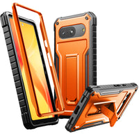 ExoGuard for Google Pixel 8 Series Case, Built in Kickstand Rubber Shockproof Impact Resistance Protective Cover Phone Case with Google Pixel 8/Google Pixel 8 Pro
