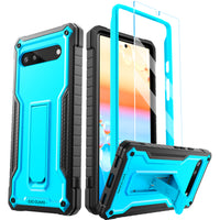 ExoGuard for Google Pixel 6 Series Case, Built-in Kickstand Rubber Shockproof Heavy Duty Case with Screen Protector forGoogle Pixel 6/Google Pixel 6A/ Google Pixel 6 Pro(Pixel 6 Pro Does not come with a screen protector)