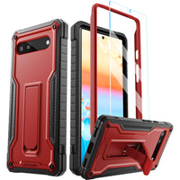 ExoGuard for Google Pixel 6 Series Case, Built-in Kickstand Rubber Shockproof Heavy Duty Case with Screen Protector forGoogle Pixel 6/Google Pixel 6A/ Google Pixel 6 Pro(Pixel 6 Pro Does not come with a screen protector)