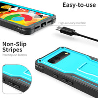 ExoGuard for Google Pixel 6 Series Case, Built-in Kickstand Rubber Shockproof Heavy Duty Case with Screen Protector forGoogle Pixel 6/Google Pixel 6A/ Google Pixel 6 Pro(Pixel 6 Pro Does not come with a screen protector)