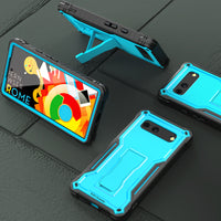 ExoGuard for Google Pixel 6 Series Case, Built-in Kickstand Rubber Shockproof Heavy Duty Case with Screen Protector forGoogle Pixel 6/Google Pixel 6A/ Google Pixel 6 Pro(Pixel 6 Pro Does not come with a screen protector)