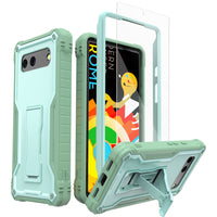 ExoGuard for Google Pixel 6 Series Case, Built-in Kickstand Rubber Shockproof Heavy Duty Case with Screen Protector forGoogle Pixel 6/Google Pixel 6A/ Google Pixel 6 Pro(Pixel 6 Pro Does not come with a screen protector)