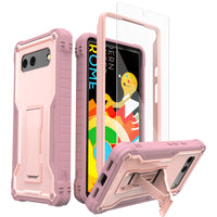 ExoGuard for Google Pixel 6 Series Case, Built-in Kickstand Rubber Shockproof Heavy Duty Case with Screen Protector forGoogle Pixel 6/Google Pixel 6A/ Google Pixel 6 Pro(Pixel 6 Pro Does not come with a screen protector)