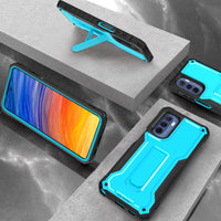 ExoGuard for Moto G Stylus 5G 2022 Case, Rubber Shockproof Full-Body Cover Case Come with a Tempered Glass Screen Protector and Kickstand