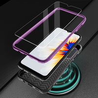 ExoGuard for Samsung Galaxy A14 5G Case, Rubber Shockproof Heavy Duty Case with Screen Protector for Samsung A14 Phone, Built-in Kickstand