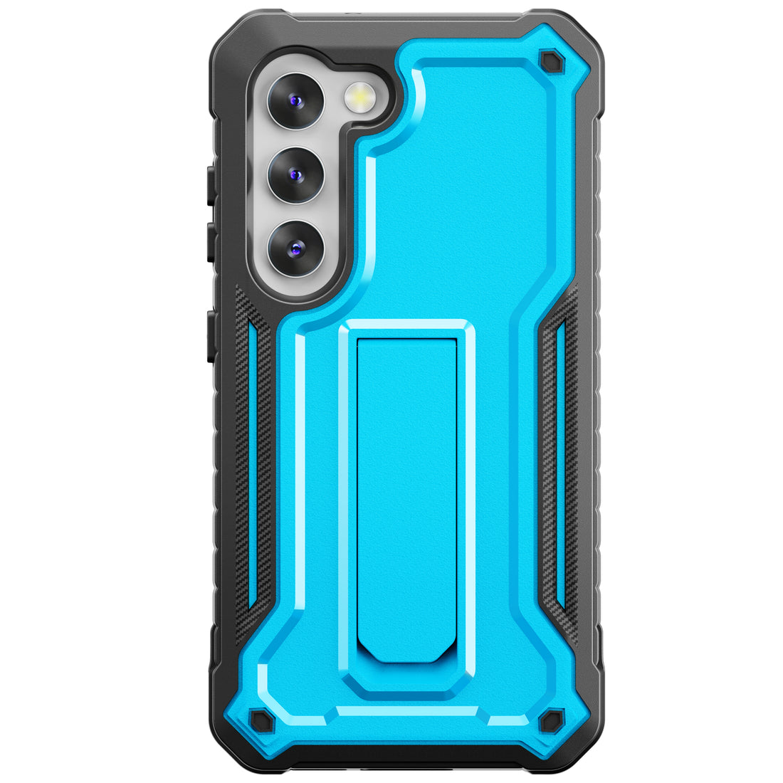 ExoGuard for Samsung Galaxy S23 Series Case, Rubber Shockproof Heavy Duty Case with Screen Protector Built-in Kickstand for Samsung S23 / Samsung S23 Plus / Samsung S23 Ultra(S23 Ultra Does not come with a screen protector)