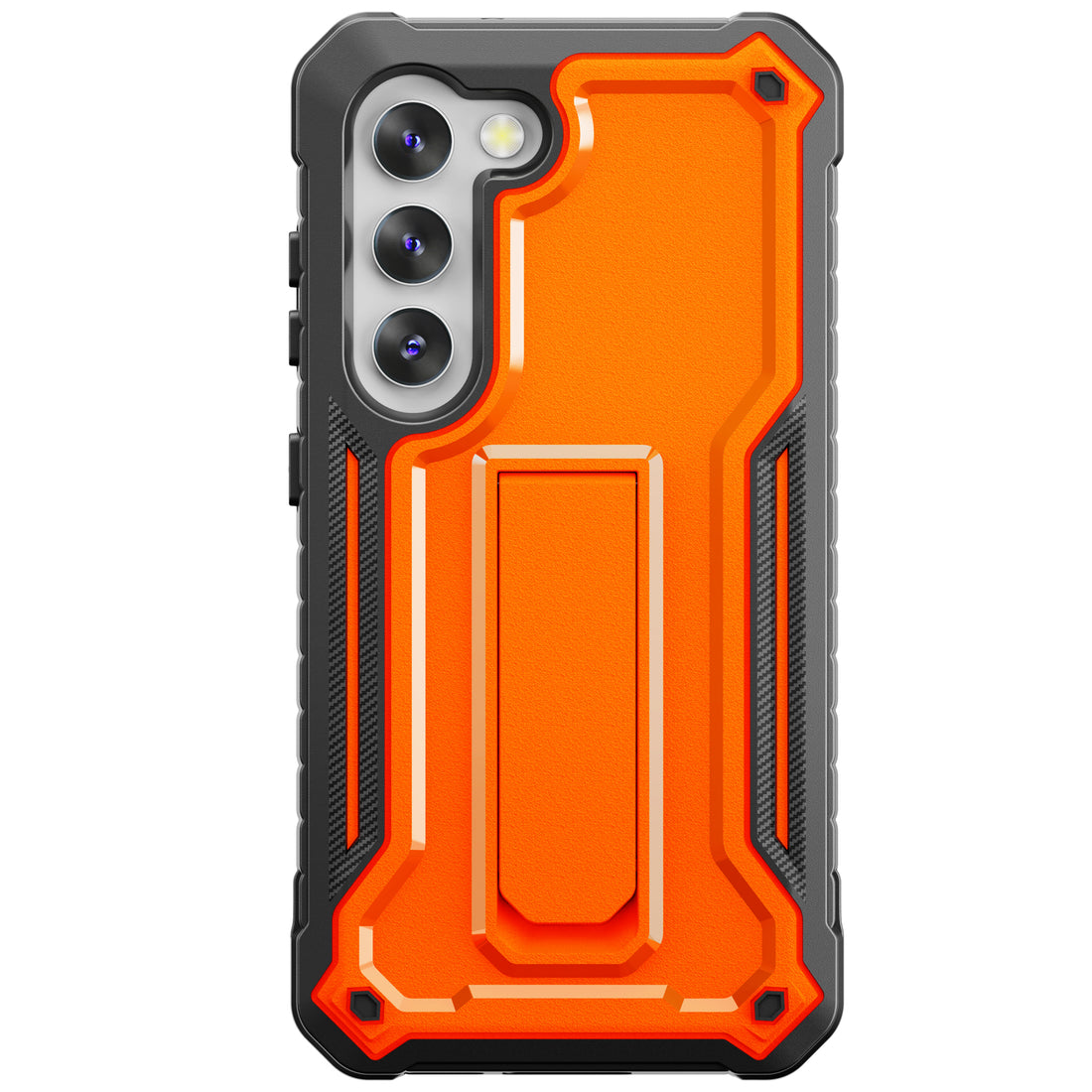 ExoGuard for Samsung Galaxy S23 Series Case, Rubber Shockproof Heavy Duty Case with Screen Protector Built-in Kickstand for Samsung S23 / Samsung S23 Plus / Samsung S23 Ultra(S23 Ultra Does not come with a screen protector)