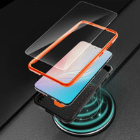 ExoGuard for Samsung Galaxy S23 Series Case, Rubber Shockproof Heavy Duty Case with Screen Protector Built-in Kickstand for Samsung S23 / Samsung S23 Plus / Samsung S23 Ultra(S23 Ultra Does not come with a screen protector)