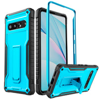 ExoGuard for Google Pixel 7 Series Case, Built-in Kickstand Rubber Shockproof Full Body Cover Case for Google Pixel 7/Google Pixel 7A/ Google Pixel 7 Pro