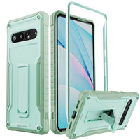ExoGuard for Google Pixel 7 Series Case, Built-in Kickstand Rubber Shockproof Full Body Cover Case for Google Pixel 7/Google Pixel 7A/ Google Pixel 7 Pro