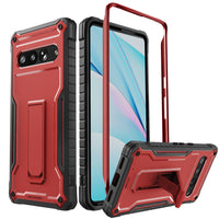 ExoGuard for Google Pixel 7 Series Case, Built-in Kickstand Rubber Shockproof Full Body Cover Case for Google Pixel 7/Google Pixel 7A/ Google Pixel 7 Pro