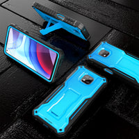 ExoGuard for Moto G Power 2021 Case, Rubber Shockproof Full-Body Cover Case Built-in Screen Protector and Kickstand