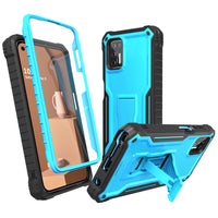 ExoGuard for Moto G Stylus 2021 Case, Rubber Shockproof Full-Body Cover Case Built-in Screen Protector and Kickstand Compatible with Moto G Stylus 2021 Phone