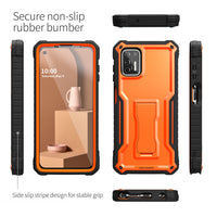 ExoGuard for Moto G Stylus 2021 Case, Rubber Shockproof Full-Body Cover Case Built-in Screen Protector and Kickstand Compatible with Moto G Stylus 2021 Phone