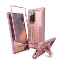 ExoGuard Samsung Galaxy Note 20 Series Case,Built-in Kickstand Rubber Shockproof Cover Case for Samsung Note 20/ Samsung Note 20 Ultra