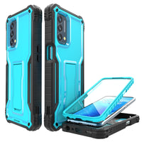 ExoGuard for OnePlus Nord N200 5G Case, Rubber Shockproof Full-Body Cover Case Built-in Screen Protector and Kickstand Compatible with OnePlus Nord N200 Phone