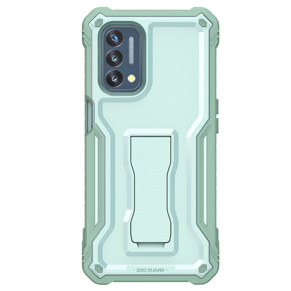 ExoGuard for OnePlus Nord N200 5G Case, Rubber Shockproof Full-Body Cover Case Built-in Screen Protector and Kickstand Compatible with OnePlus Nord N200 Phone