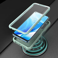 ExoGuard for OnePlus Nord N200 5G Case, Rubber Shockproof Full-Body Cover Case Built-in Screen Protector and Kickstand Compatible with OnePlus Nord N200 Phone
