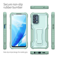 ExoGuard for OnePlus Nord N200 5G Case, Rubber Shockproof Full-Body Cover Case Built-in Screen Protector and Kickstand Compatible with OnePlus Nord N200 Phone