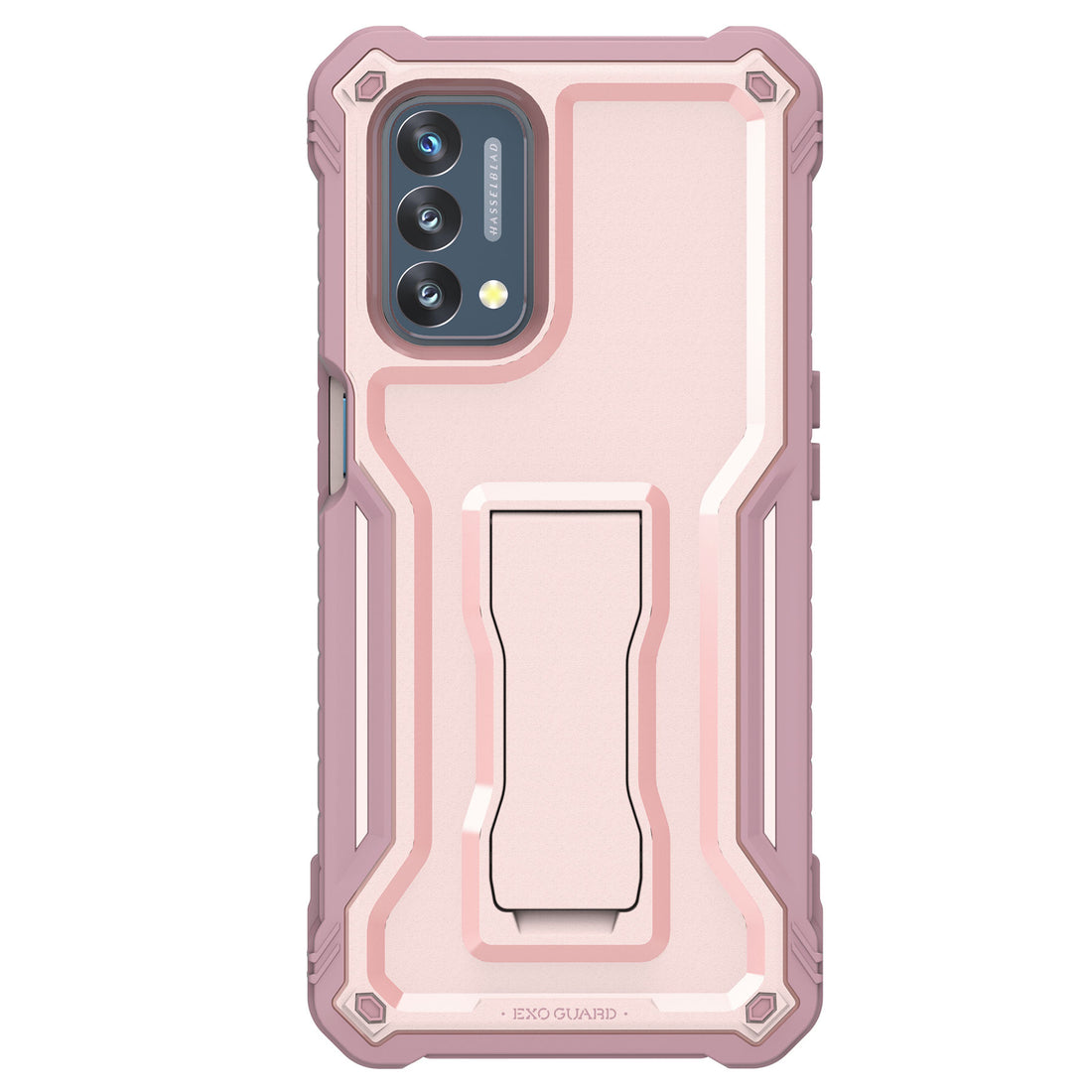 ExoGuard for OnePlus Nord N200 5G Case, Rubber Shockproof Full-Body Cover Case Built-in Screen Protector and Kickstand Compatible with OnePlus Nord N200 Phone