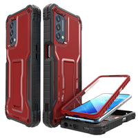 ExoGuard for OnePlus Nord N200 5G Case, Rubber Shockproof Full-Body Cover Case Built-in Screen Protector and Kickstand Compatible with OnePlus Nord N200 Phone
