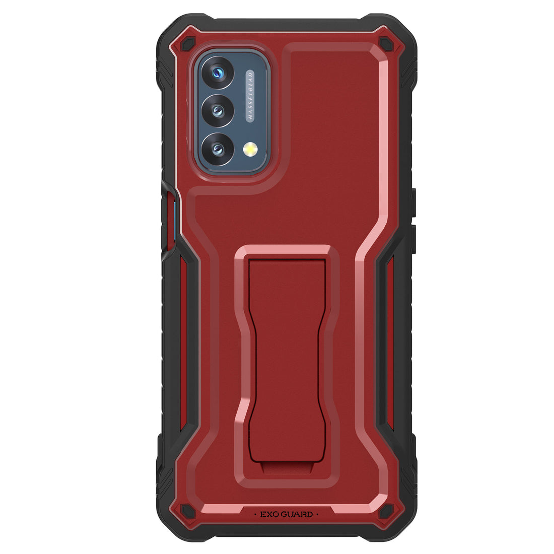ExoGuard for OnePlus Nord N200 5G Case, Rubber Shockproof Full-Body Cover Case Built-in Screen Protector and Kickstand Compatible with OnePlus Nord N200 Phone