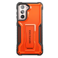 ExoGuard Samsung Galaxy S21 Series Case, Rubber Shockproof Full Body Cover Case Built-in Kickstand for Samsung S21 / Samsung S21 FE / Samsung S21 Plus / Samsung S21 Ultra