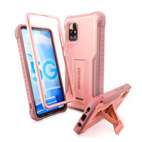 ExoGuard Samsung Galaxy A51 5G Case, Rubber Shockproof Full-Body Cover Case Built-in Screen Protector with Kickstand for Samsung A51 5G Phone 2020, NOT Fit A51 2019 or A51 5G UW