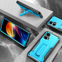 ExoGuard for Moto G Stylus 5G 2024 Case, Rubber Shockproof Full-Body Cover Case Built-in Screen Protector and Kickstand Compatible with Moto G Stylus 5G 2024