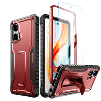 ExoGuard for Moto G Stylus 5G 2024 Case, Rubber Shockproof Full-Body Cover Case Built-in Screen Protector and Kickstand Compatible with Moto G Stylus 5G 2024