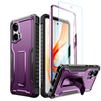 ExoGuard for Moto G Stylus 5G 2024 Case, Rubber Shockproof Full-Body Cover Case Built-in Screen Protector and Kickstand Compatible with Moto G Stylus 5G 2024