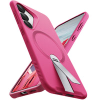 ExoGuard for Samsung Galaxy S25 Series Case, Adjustable Metal Kickstand, Soft Skin-Friendly Silicone Cover, Anti-Scratch Microfiber Lining for Samsung S25 / Samsung S25 Plus / Samsung S25 Ultra