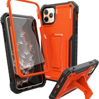 ExoGuard for iPhone 11 Series Case, Rubber Shockproof Full-Body Cover Case Built-in Screen Protector with Kickstand for iPhone 11/iPhone 11 Pro/iPhone 11 Pro Max