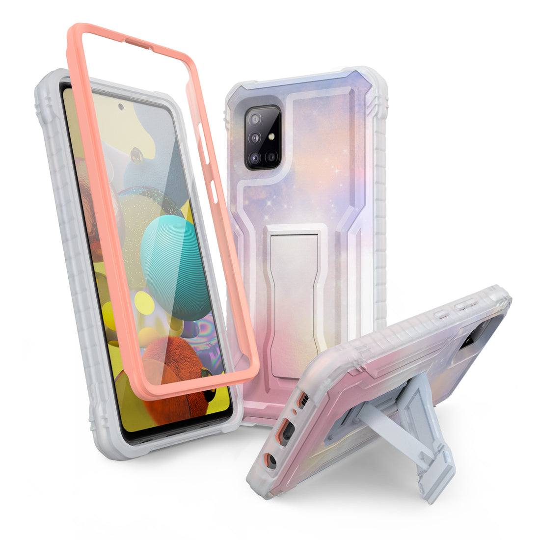 ExoGuard Samsung Galaxy A51 5G Case Rubber Shockproof Heavy Duty Case