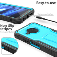 ExoGuard for Nokia 8 V 5G UW Case, Compatible with Nokia 8.3 Phone, Rubber Shockproof Full-Body Cover Case Built-in Screen Protector and Kickstand