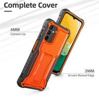 ExoGuard for Samsung Galaxy A13 5G Case, Rubber Shockproof Heavy Duty Case with Screen Protector for Samsung A13 5G Phone, Built-in Kickstand