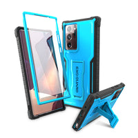 ExoGuard Samsung Galaxy Note 20 Series Case,Built-in Kickstand Rubber Shockproof Cover Case for Samsung Note 20/ Samsung Note 20 Ultra